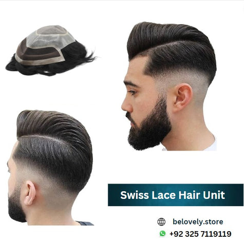 Swiss Lace Hair Unit