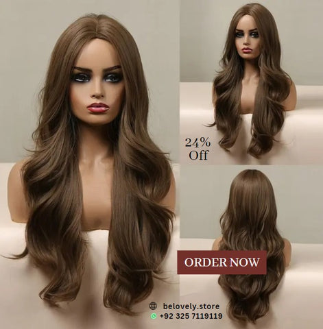 Ash Blonde Wig for Women