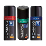 Romano Deodorant Spray For Men - 24hrs Fragrance