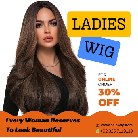 Ladies Hair Wig & Extension